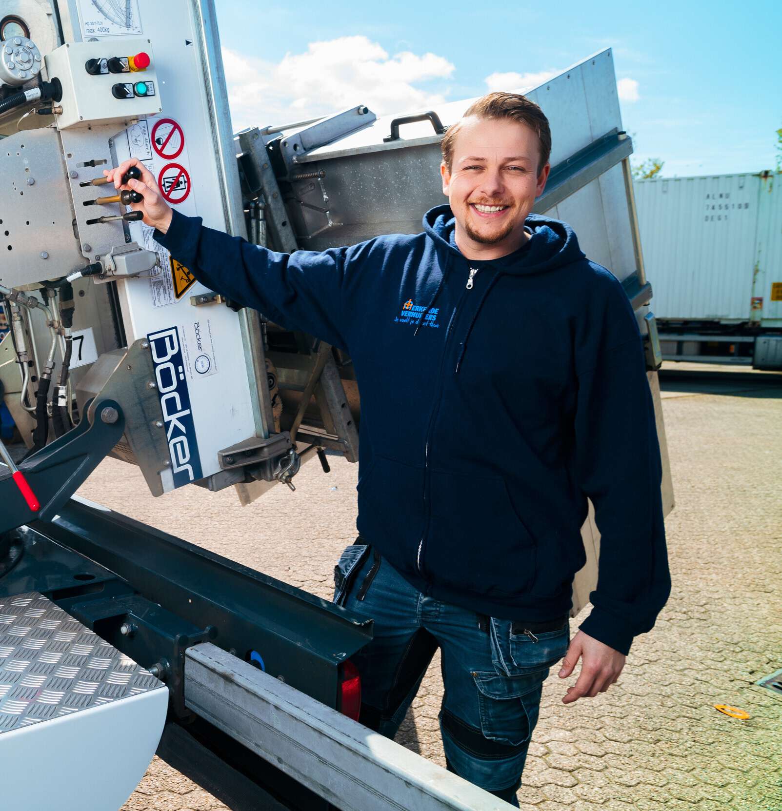 Verhuislift operator