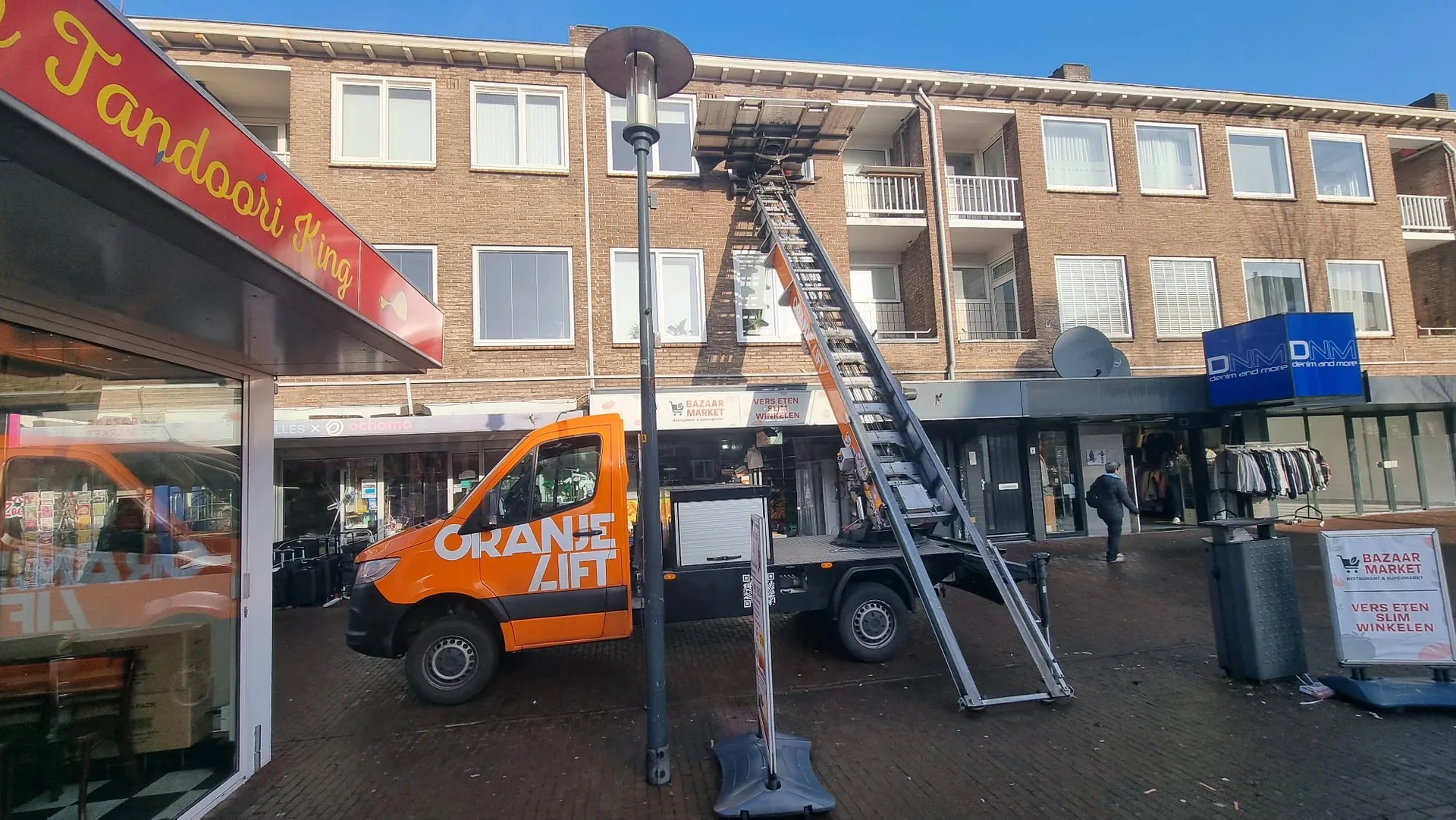 Verhuislift bij woning in Zaandijk