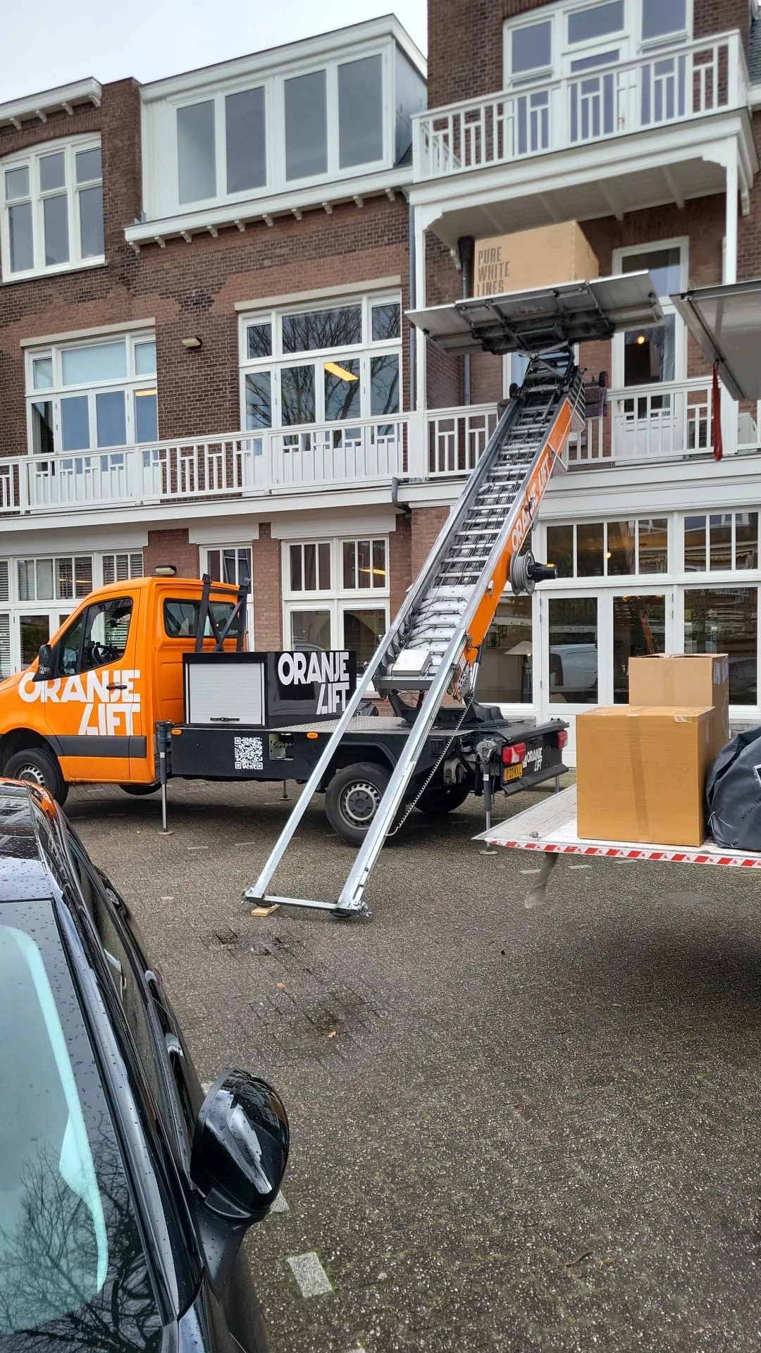 Verhuislift bij woning in Pijnacker-Nootdorp